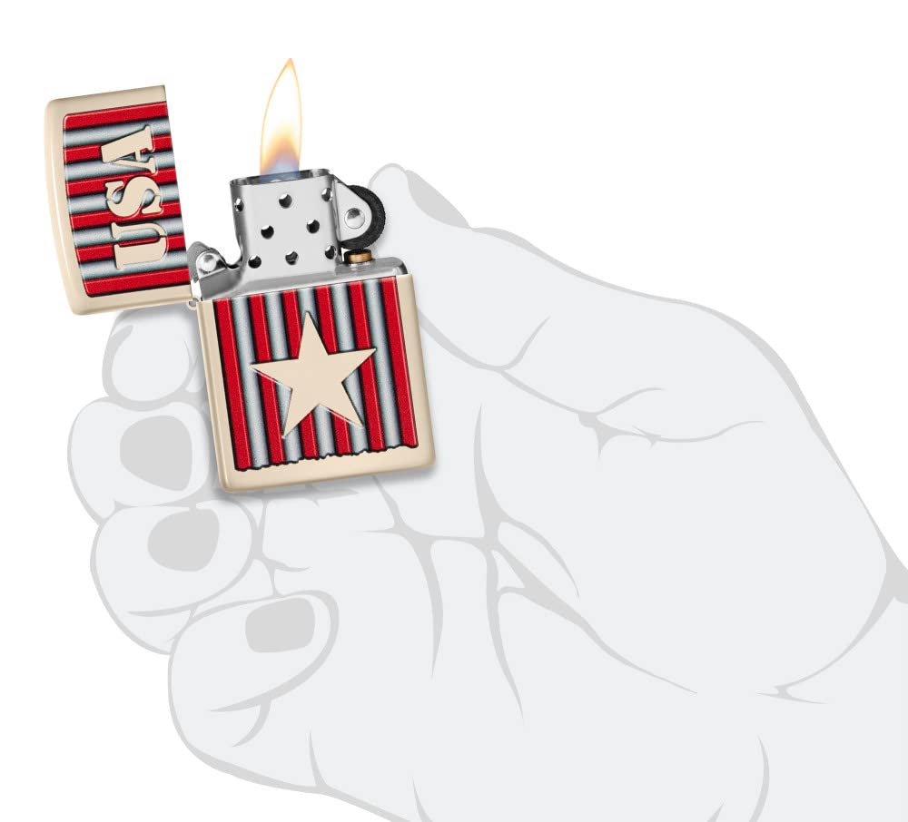 Zippo American Flag Lighters